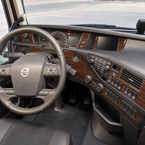 Volvo FH Version 4 2013-heute 3D Cockpit Dekor Interieurleisten Set 11-teilig