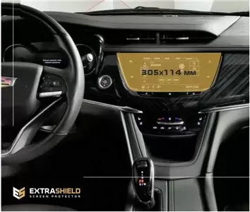 BMW i4 2022 - Present BMW Live Cockpit Plus with curved display BMW DisplayschutzGlass Kratzfest Anti-Fingerprint Transparent
