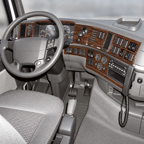 Volvo FH12 FH16 FM Vers 2002-2012 3D Cockpit Dekor Interieurleisten Set 23-teilig