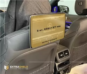 Mercedes-Benz GLS (W167) 2019 - Present Digital Speedometer + Multimedia 12,3" DisplayschutzGlass Kratzfest Anti-Fingerprint Tra