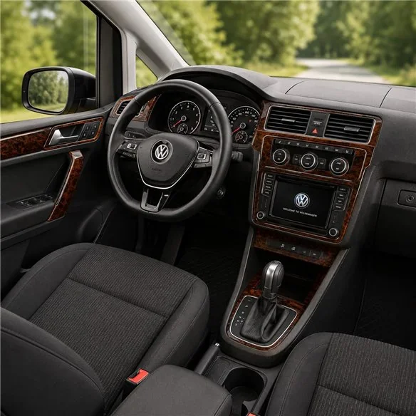Volkswagen Caddy 2015+ 3D Armaturenbrett-Dekor-Set, 20 Teile