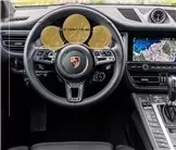 Porsche Macan 2018 - Present Digital Speedometer 12" DisplayschutzGlass Kratzfest Anti-Fingerprint Transparent