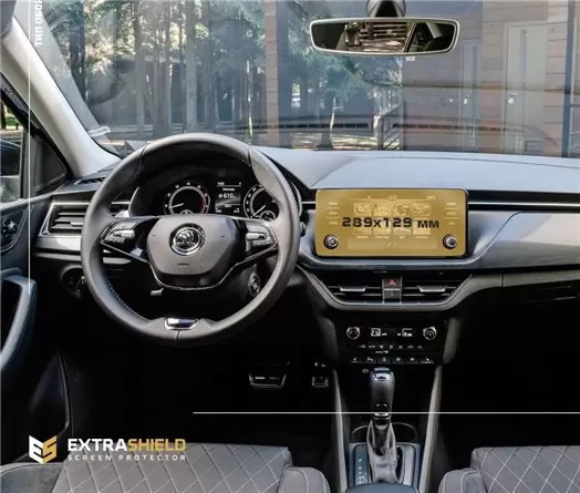 Skoda Rapid 2021 - Present Digital Speedometer LCD-Digi 10,25" DisplayschutzGlass Kratzfest Anti-Fingerprint Transparent - 1- Co Skoda Rapid 2021 - Present Digital Speedometer LCD-Digi 10,25" DisplayschutzGlass Kratzfest Anti-Fingerprint Transparent - 1- Co