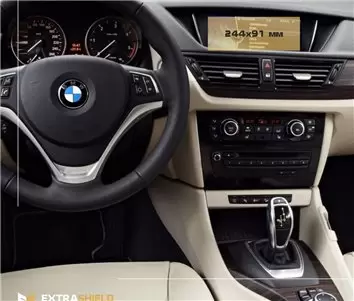 BMW 8 Series (G14-16) 2018 - Present Digital Speedometer (Mit sensor) 12,3" DisplayschutzGlass Kratzfest Anti-Fingerprint Trans 