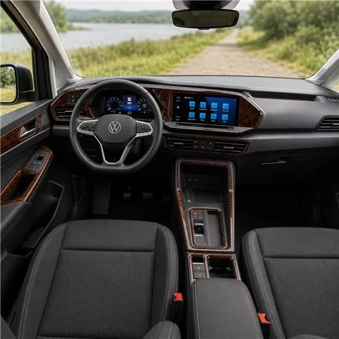 Volkswagen Caddy 2020+ 3D Armaturenbrett-Dekor-Set, 30 Teile