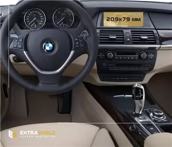 BMW 6 Series (G32) 2017 - 2020 Passenger monitors (2pcs,) 10,2" DisplayschutzGlass Kratzfest Anti-Fingerprint Transparent - 1- C