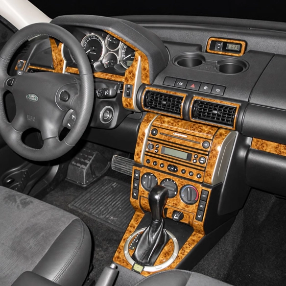 Land Rover Freelander 2004-heute 3D Cockpit Dekor Interieurleisten Set Full Set / as shown in product diagram-teilig