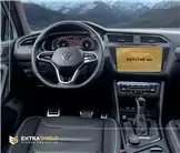 Volkswagen Tiguan (MK2) R-Line 2016 - Present Multimedia Discover Pro 9,2" DisplayschutzGlass Kratzfest Anti-Fingerprint Transpa