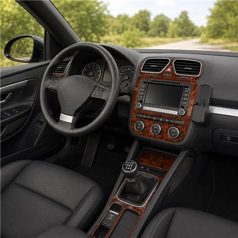 Volkswagen Eos 2005-2010 3D Armaturenbrett-Dekor-Set, 9 Teile