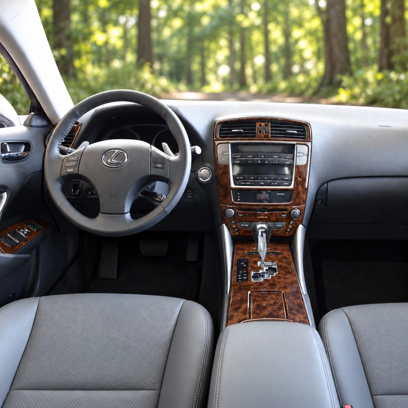 Lexus IS 2006-heute 3D Cockpit Dekor Interieurleisten Set Full Set / as shown in product diagram-teilig