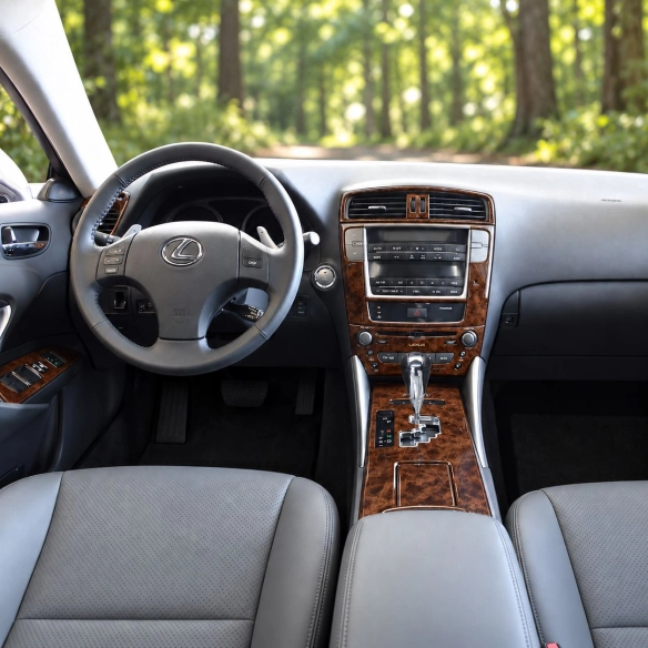 Lexus IS 2006-heute 3D Cockpit Dekor Interieurleisten Set Full Set / as shown in product diagram-teilig