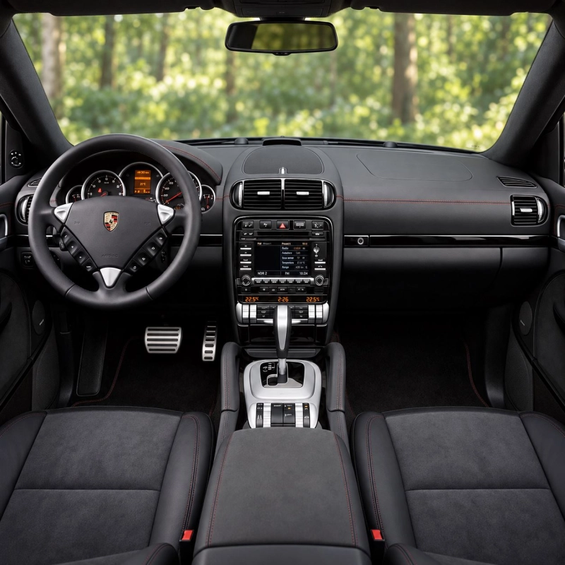 Porsche Cayenne 955 2003-2010 3D Cockpit Dekor Interieurleisten Set 34-teilig