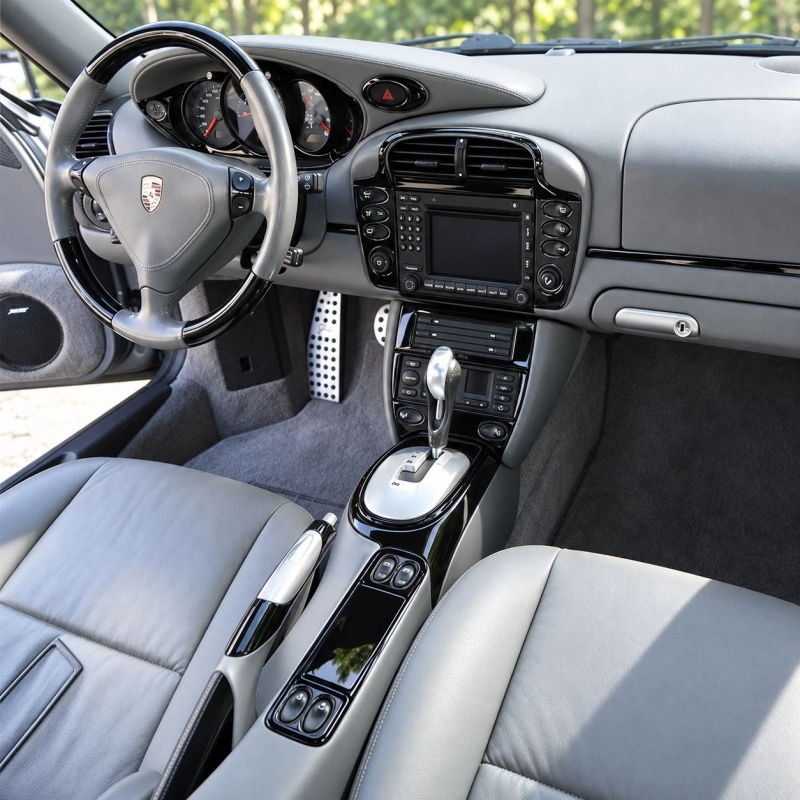Porsche 911 1999-2000 3D Cockpit Dekor Interieurleisten Set Full Set / as shown in product diagram-teilig