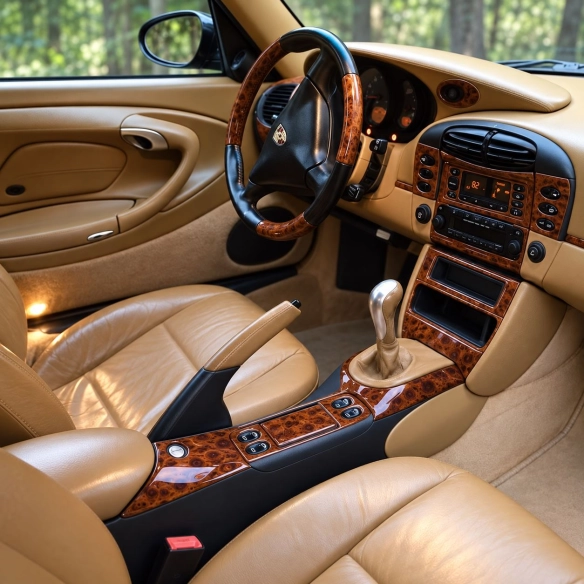 Porsche 911 2001 3D Cockpit Dekor Interieurleisten Set Basic Set / as shown in product diagram-teilig