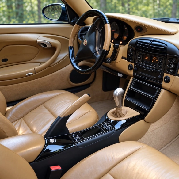 Porsche 911 2001 3D Cockpit Dekor Interieurleisten Set Basic Set / as shown in product diagram-teilig