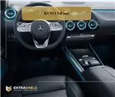 Mercedes-Benz B-Class (T247) 2018 - 2020 Digital Speedometer + Multimedia 12,3" DisplayschutzGlass Kratzfest Anti-Fingerprint Tr