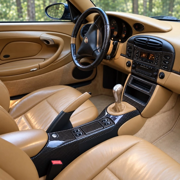 Porsche 911 2001 3D Cockpit Dekor Interieurleisten Set Basic Set / as shown in product diagram-teilig