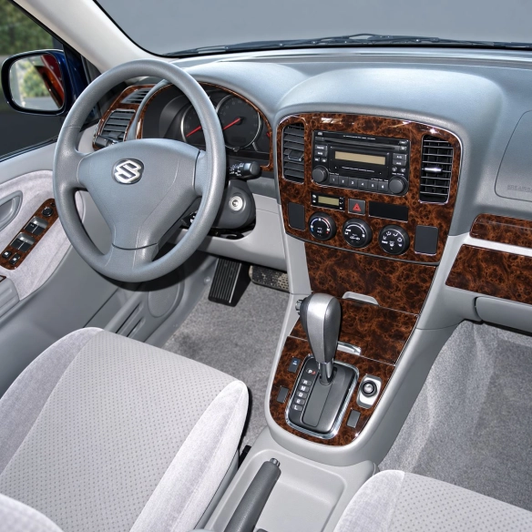 Suzuki Grand Vitara 2003-2005 3D Cockpit Dekor Interieurleisten Set Full Set / as shown in product diagram-teilig