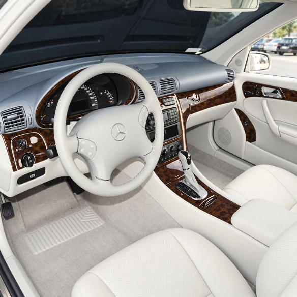Mercedes-Benz C Class 2001-2004 3D Cockpit Dekor Interieurleisten Set As shown in product diagram-teilig