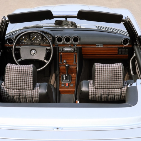 Mercedes-Benz R107 450 SL/SLC 1973-1978 3D Cockpit Dekor Interieurleisten Set Full Set / as shown in product diagram-teilig
