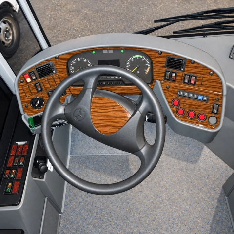 Mercedes-Benz Citaro 2006-2007 3D Cockpit Dekor Interieurleisten Set 34-teilig 2