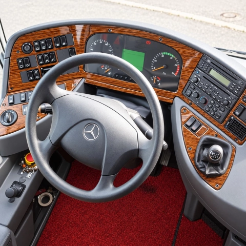 Mercedes-Benz Tourismo 2007-2010 3D Cockpit Dekor Interieurleisten Set 19-teilig