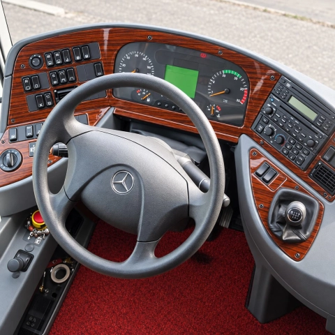 Mercedes-Benz Tourismo 2007-2010 3D Cockpit Dekor Interieurleisten Set 19-teilig 2