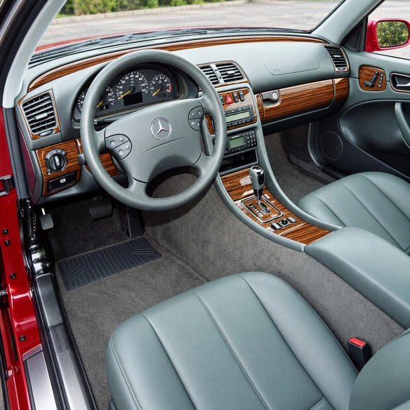 Mercedes-Benz CLK 1998-2002 3D Cockpit Dekor Interieurleisten Set Full Set / as shown in product diagram-teilig