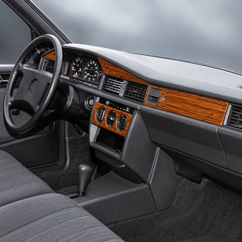 Mercedes-Benz 190 1987-1992 3D Cockpit Dekor Interieurleisten Set Full Set / as shown in product diagram-teilig