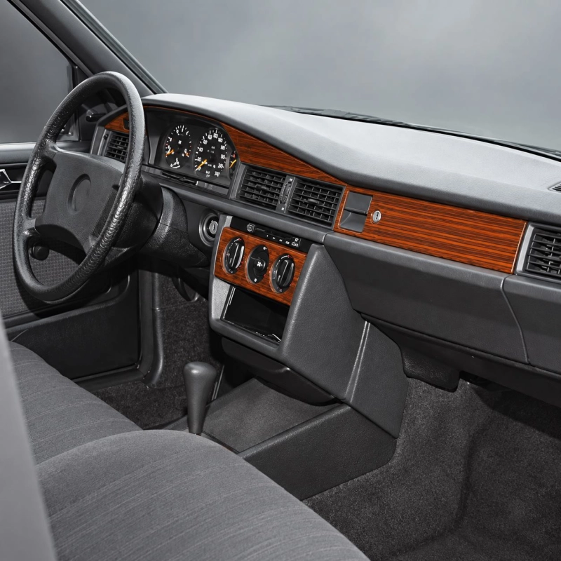 Mercedes-Benz 190 1987-1992 3D Cockpit Dekor Interieurleisten Set Full Set / as shown in product diagram-teilig