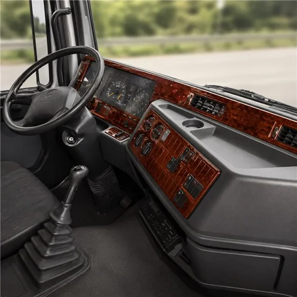 Mercedes Actros 1996-2000 3D Armaturenbrett-Dekor-Set, 40 Teile