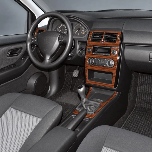 Mercedes-Benz A-Class W169 B-Class W245 2004-heute 3D Cockpit Dekor Interieurleisten Set 10-teilig