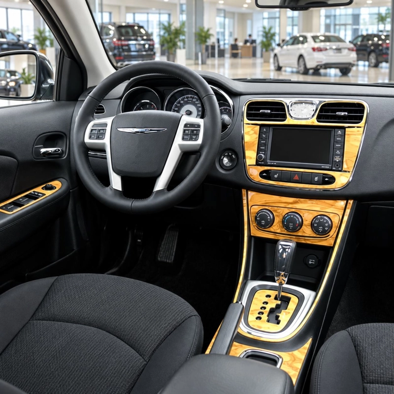 Chrysler 200 2011-heute 3D Cockpit Dekor Interieurleisten Set Full Set / as shown in product diagram-teilig