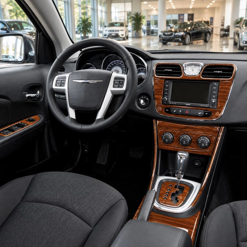 Chrysler 200 2011-heute 3D Cockpit Dekor Interieurleisten Set Full Set / as shown in product diagram-teilig