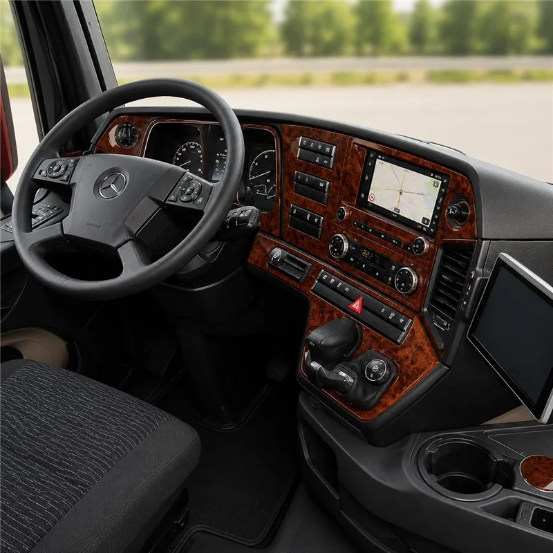 Mercedes Actros Antos 2016+ 3D Armaturenbrett-Dekor-Set, 24 Teile