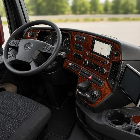 Mercedes Actros Antos 2016+ 3D Armaturenbrett-Dekor-Set, 24 Teile