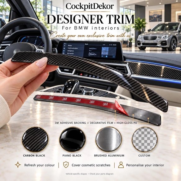 BMW 3L 2025 – Designer Trim – Innenraum-Komplettset