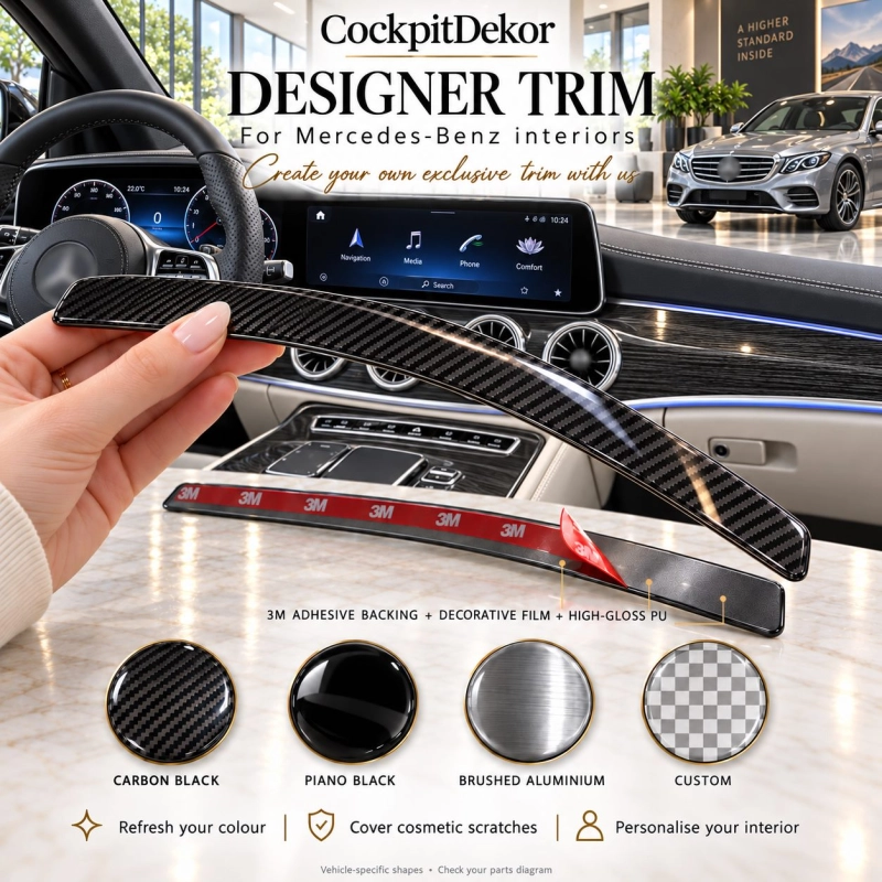 Mercedes-Benz X-Class 2017 – Designer Trim – Innenraum-Komplettset