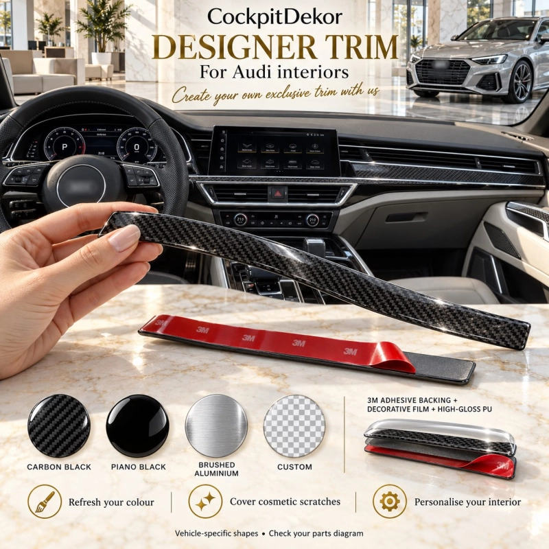 Audi A7 2018 – Designer Trim – Innenraum-Komplettset