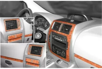 Citroen Jumpy 01.2007 Mittelkonsole Armaturendekor Cockpit Dekor 12 -Teile