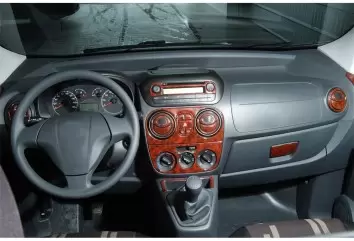 Citroen Nemo 01.2008 Mittelkonsole Armaturendekor Cockpit Dekor 27 -Teile