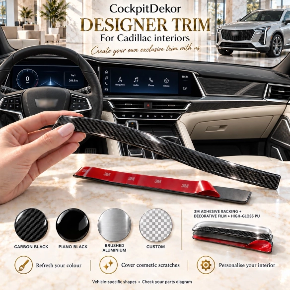 Cadillac Ct4 2020 – Designer Trim – Innenraum-Komplettset