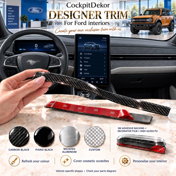 Ford Mustang Electro GT 2018 – Designer Trim – Innenraum-Komplettset