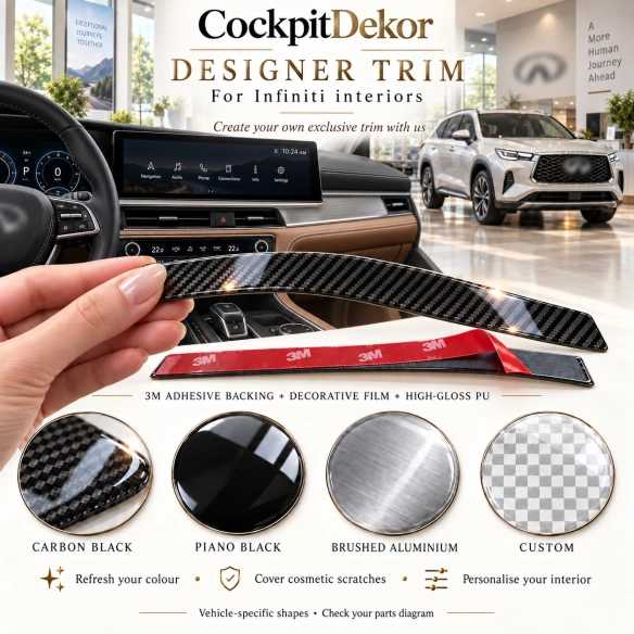 Infiniti Q50 Luxury Comfotable Sport 2017 – Designer Trim – Innenraum-Komplettset