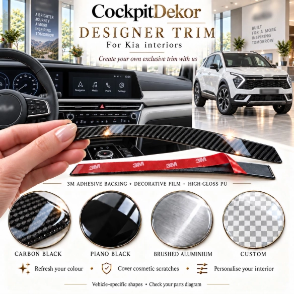 Kia Seltos 2024 – Designer Trim – Innenraum-Komplettset