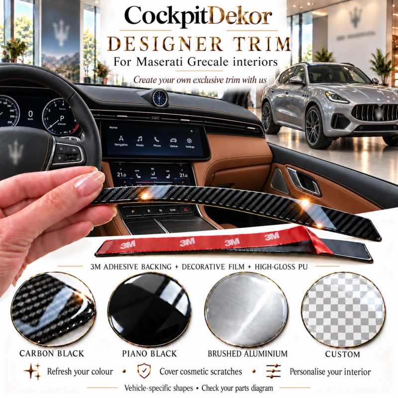 Maserati Quattroporte 2015 – Designer Trim – Innenraum-Komplettset