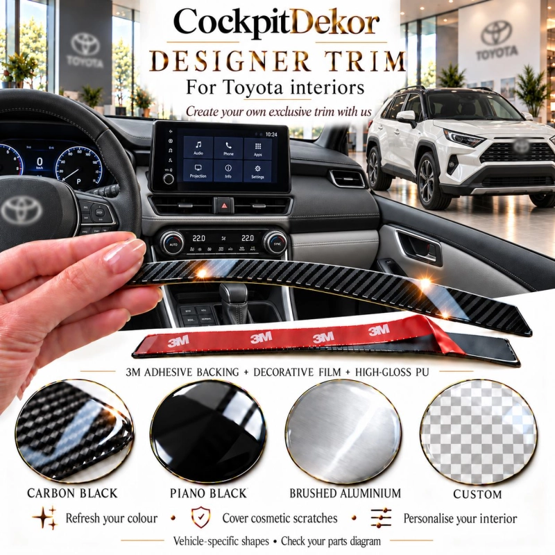Toyota Rav4 2016 – Designer Trim – Innenraum-Komplettset