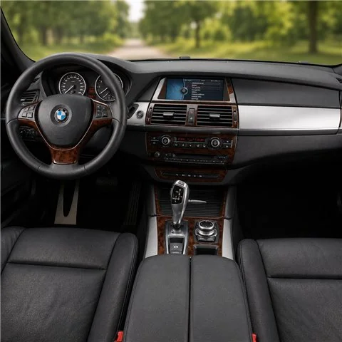 BMW X6 E71 2008-2014 3D Armaturenbrett-Dekor-Set, 41 Teile