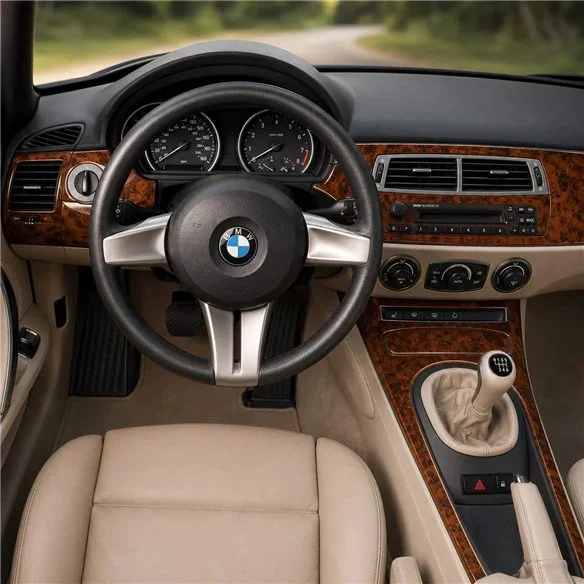 BMW Z4 E85 2003-2008 3D Armaturenbrett-Dekor-Set, 30 Teile