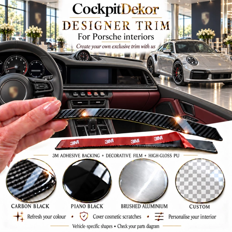 Porsche Panamera 2010 – Designer Trim – Innenraum-Komplettset